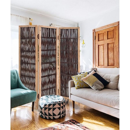 Screen Gems 3 Panel Kirkwood Screen SG-39A